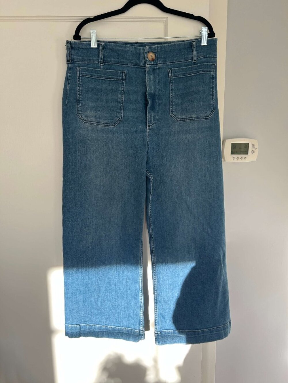 Anthropologies | Maeve Colette Wide Leg Crop Jeans